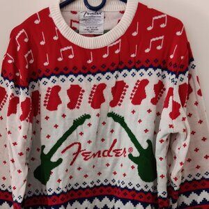 2021 Fender Ugly Christmas Sweater Size Large, Used